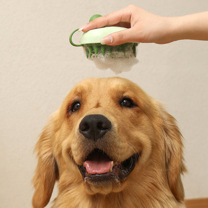 Brosse de Massage en Silicone pour Chien